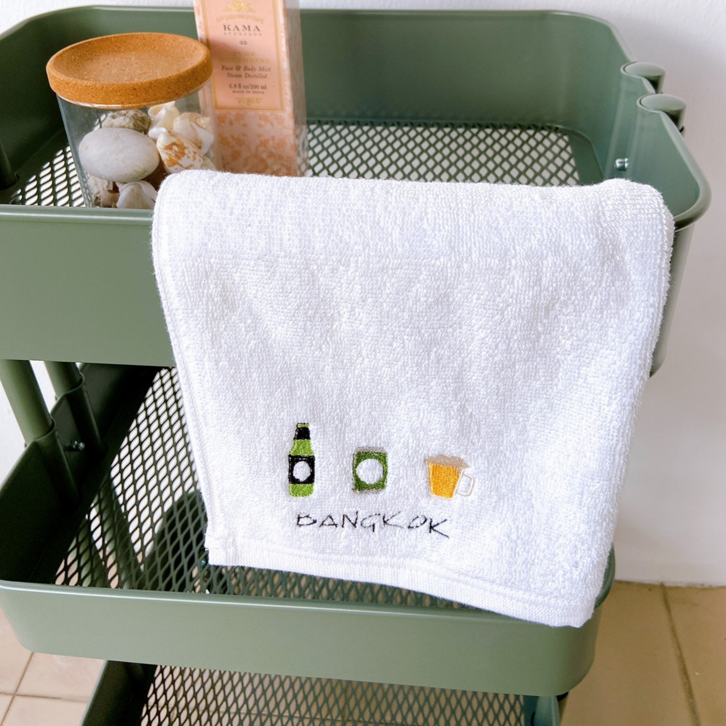 Get ready soon face towel