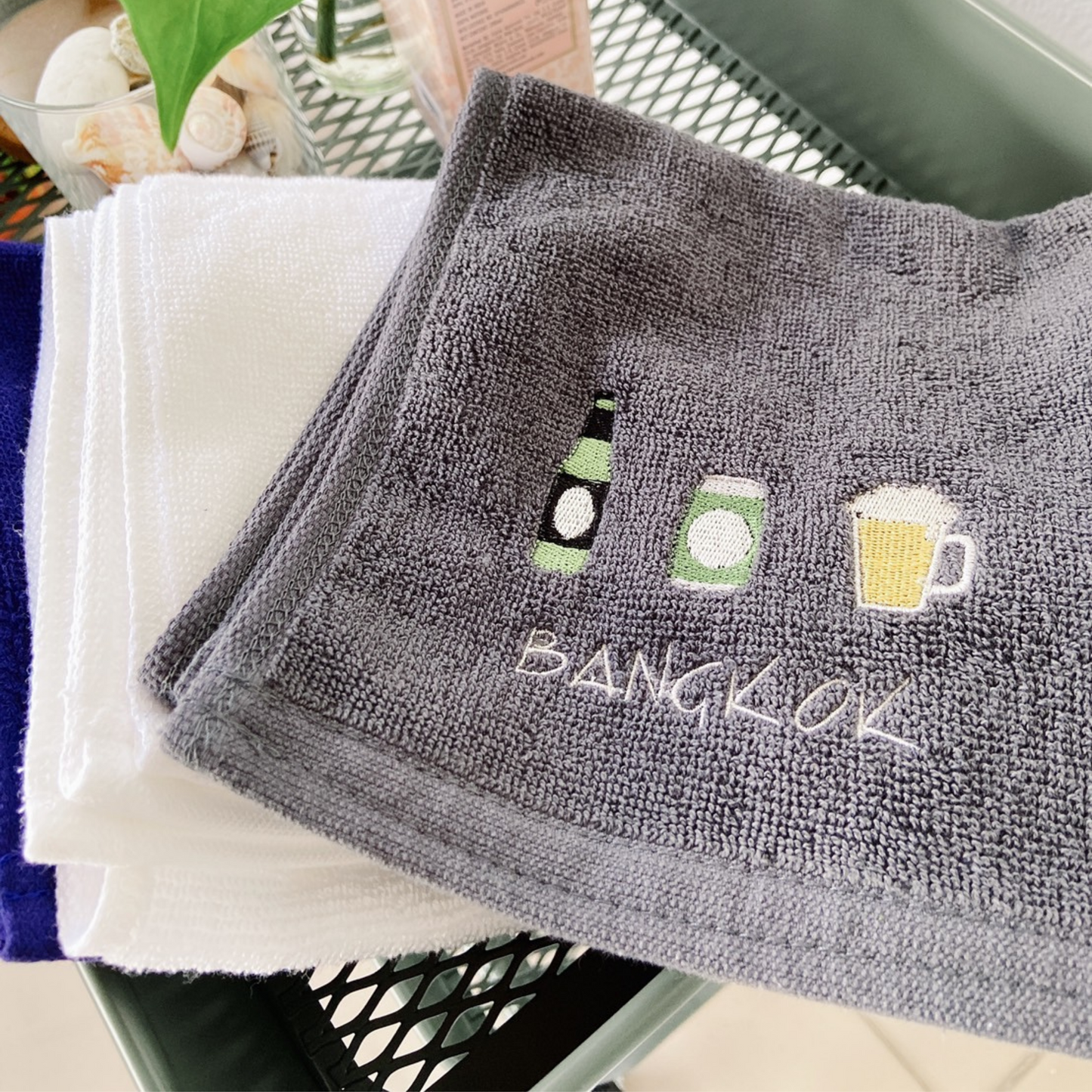 Get ready soon face towel
