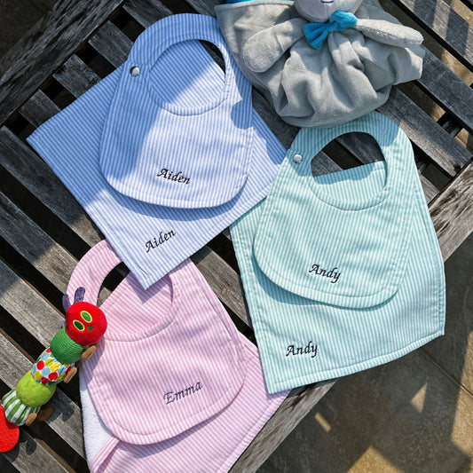 Custom Baby Bib & mini towel set