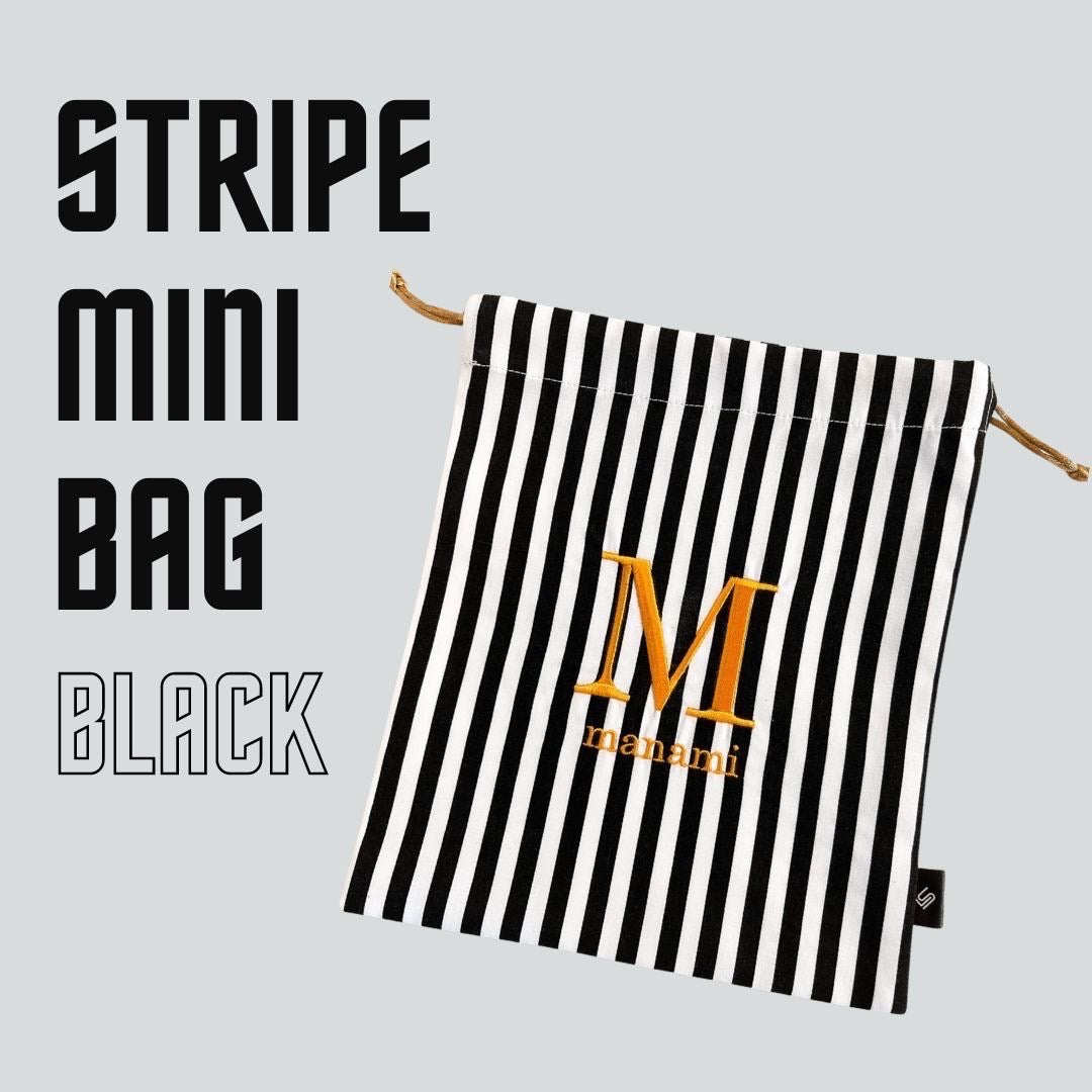Custom Stripe mini bag