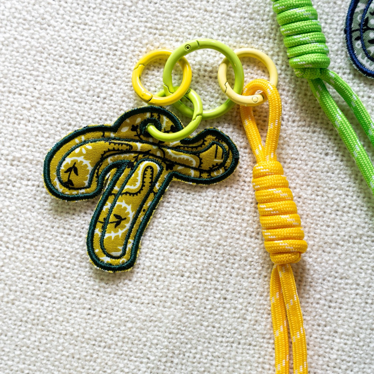 Bandana key charm