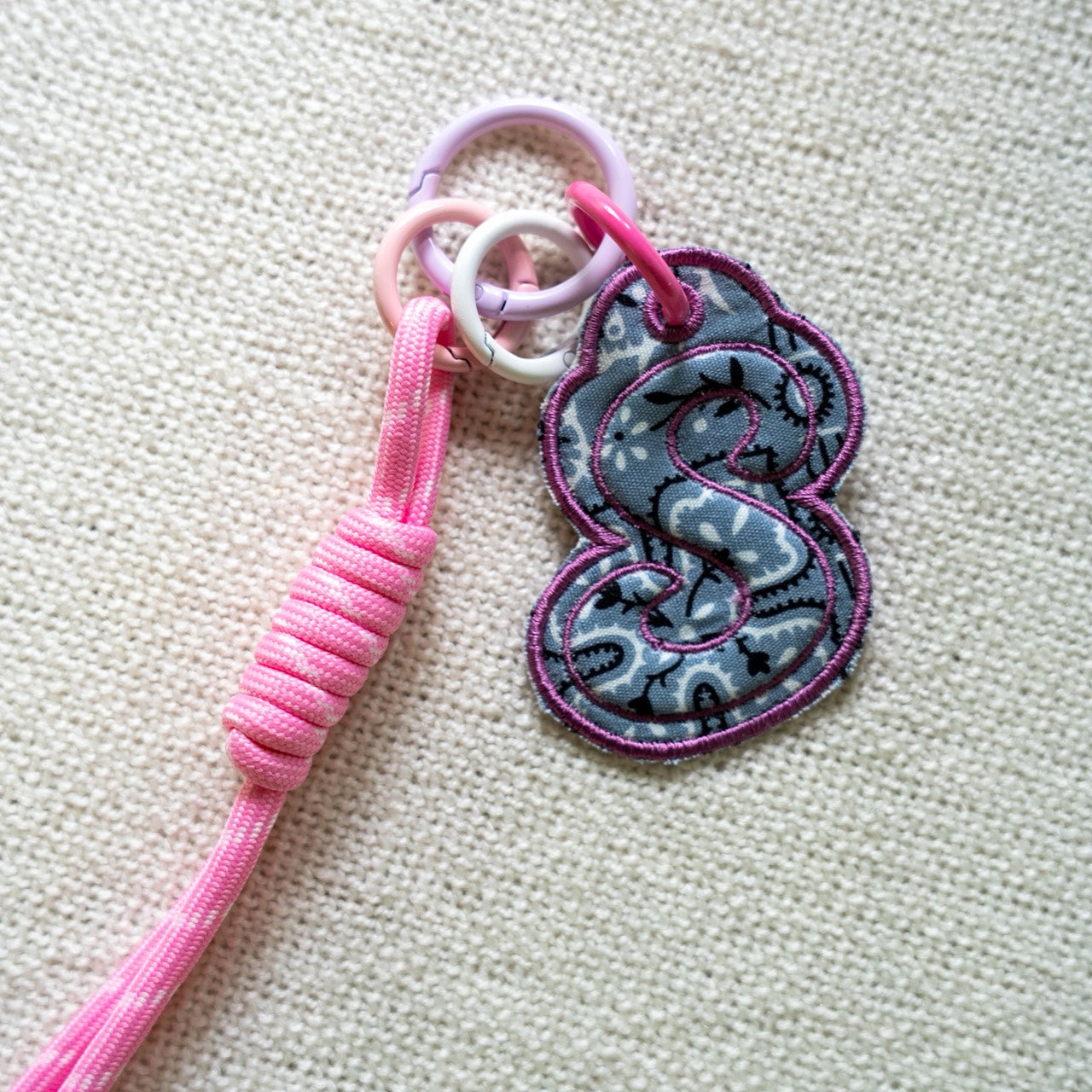 Bandana key charm
