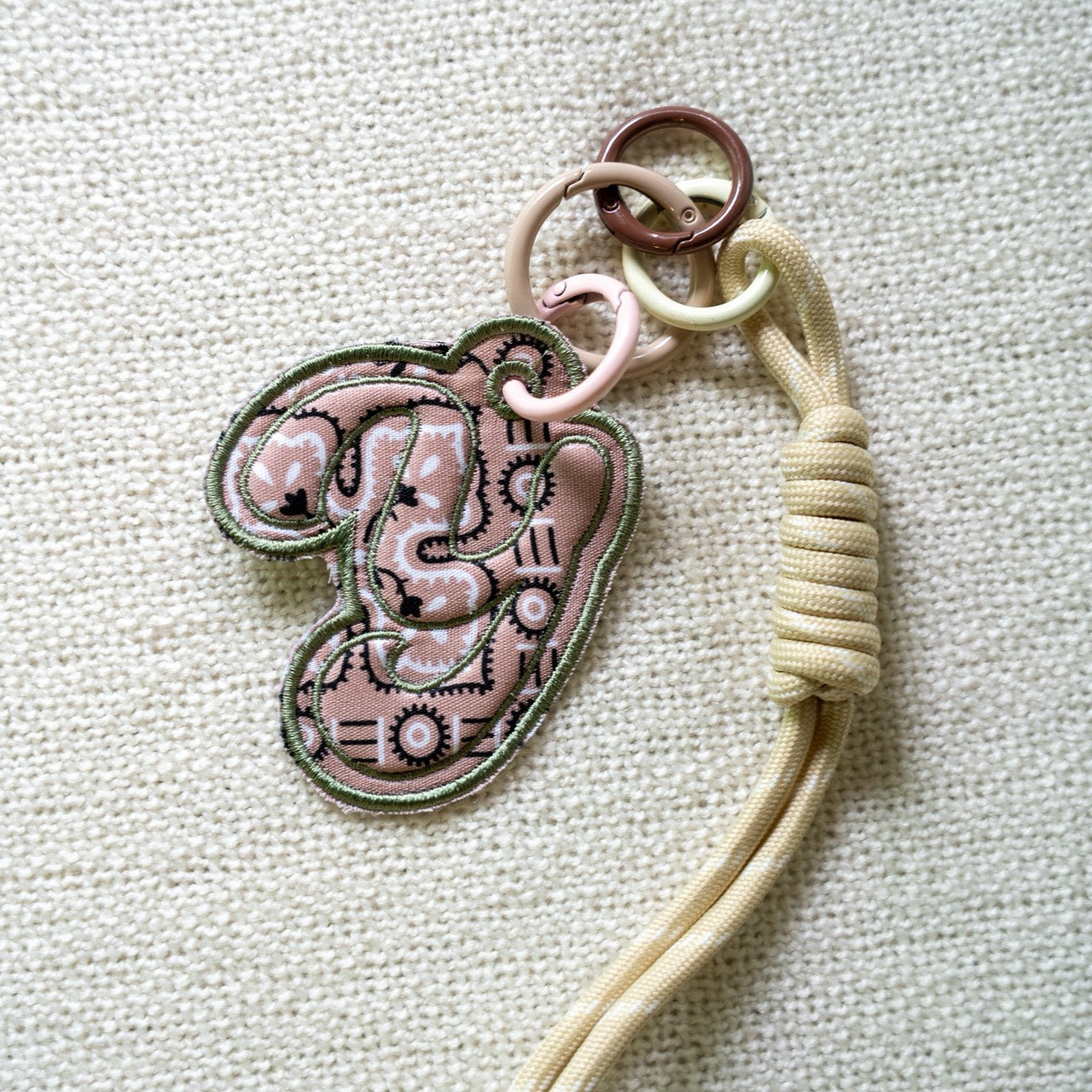 Bandana key charm