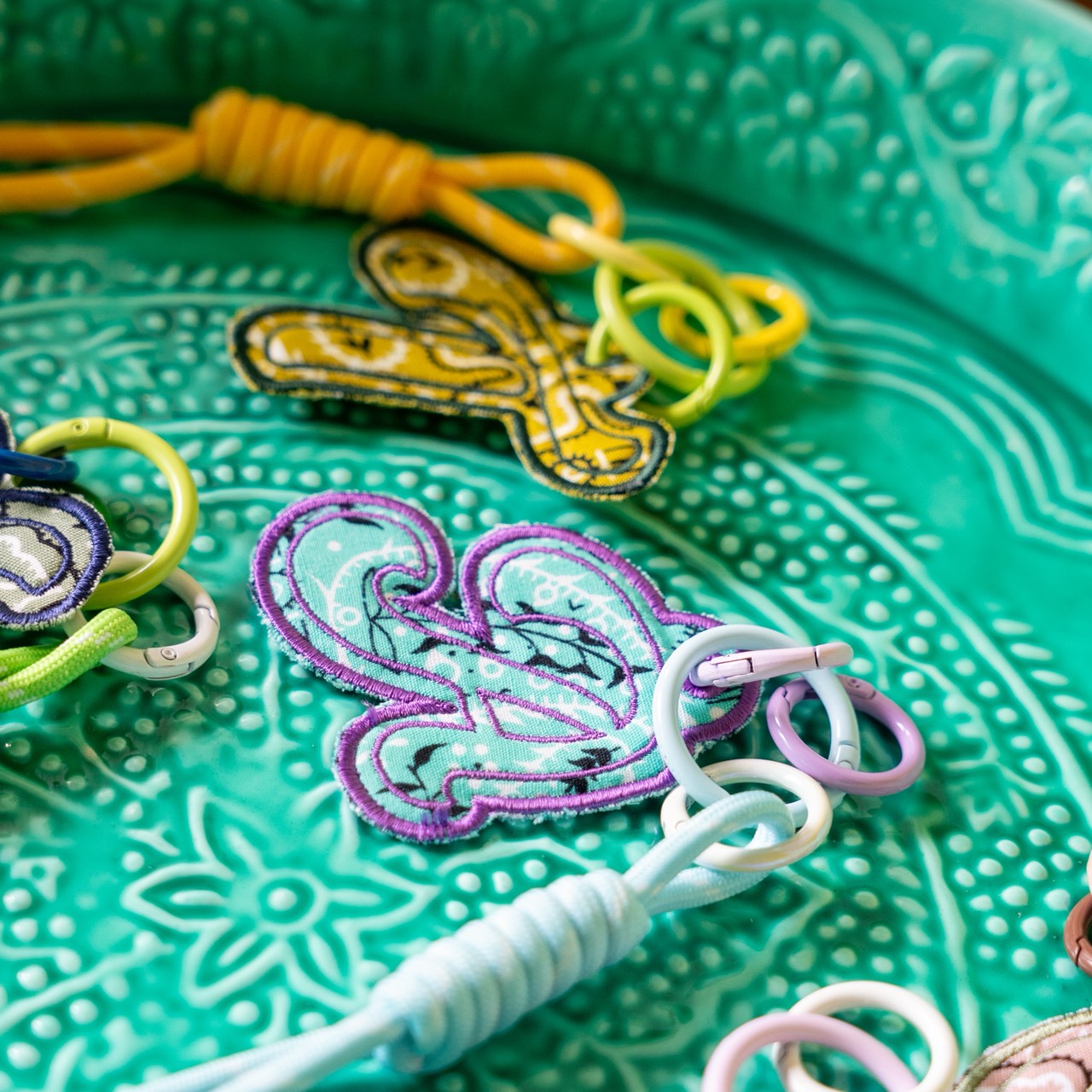 Bandana key charm