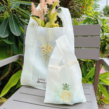 Load image into Gallery viewer, Organdy Golden Flower Eco Bag
